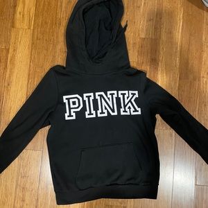 Victoria secret link black hoodie